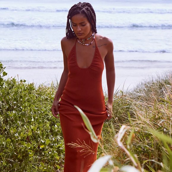 Free People Honey Sweater Midi in Sicilian Combo - Picture 7 of 13